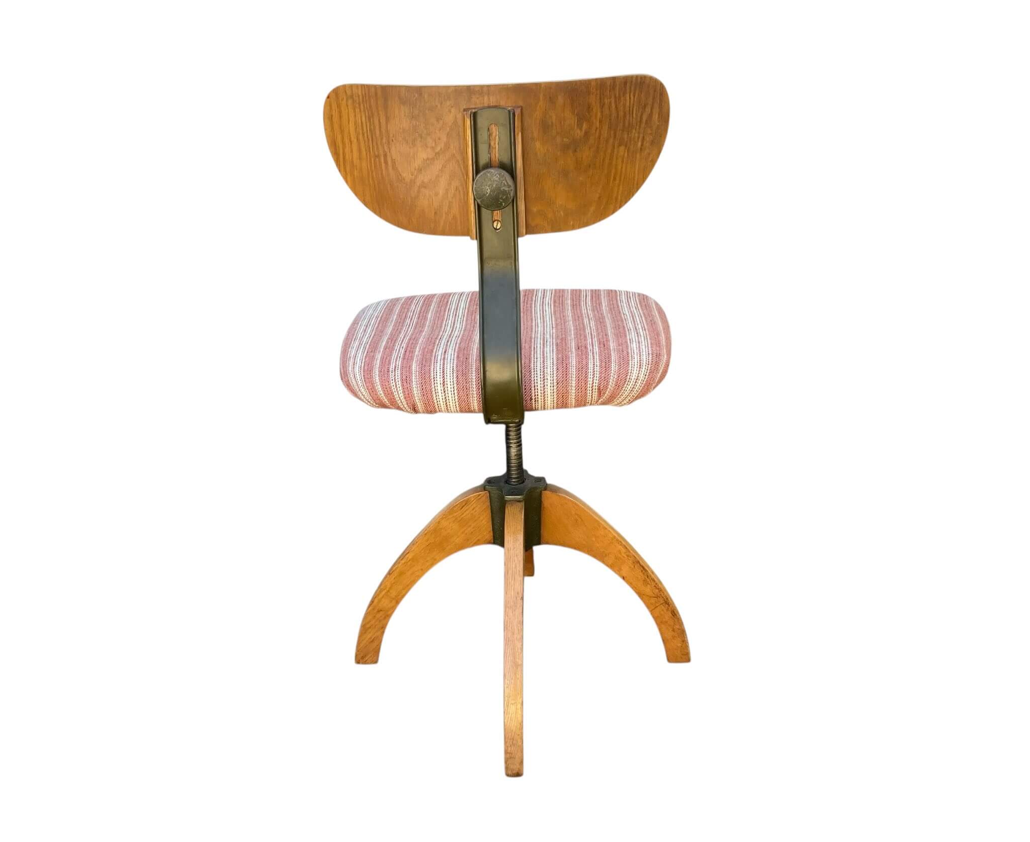 Vintage Bauhaus kontor stol - Billede 4
