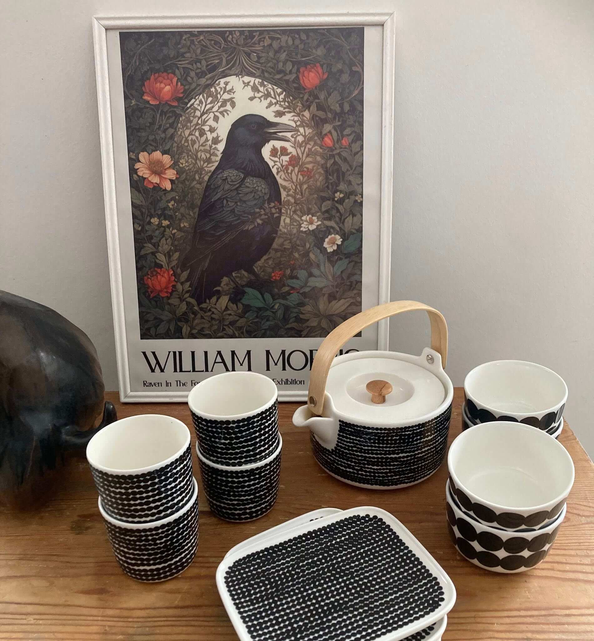 Marimekko Siirtolapuutarha te stel - Billede 3