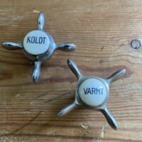 Vintage koldt & Varmt håndtag