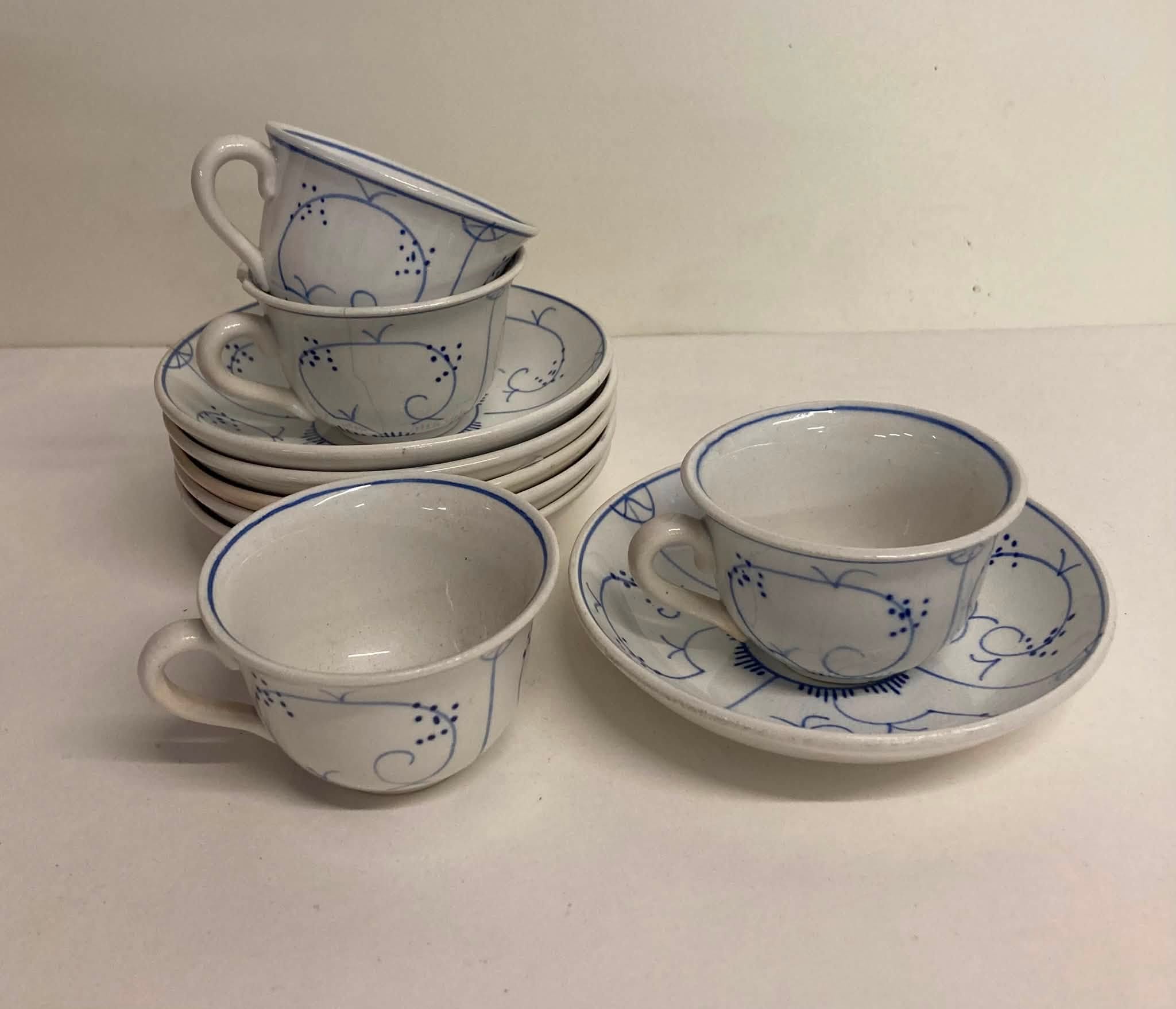 Vintage Villeroy Borc mocca kopper