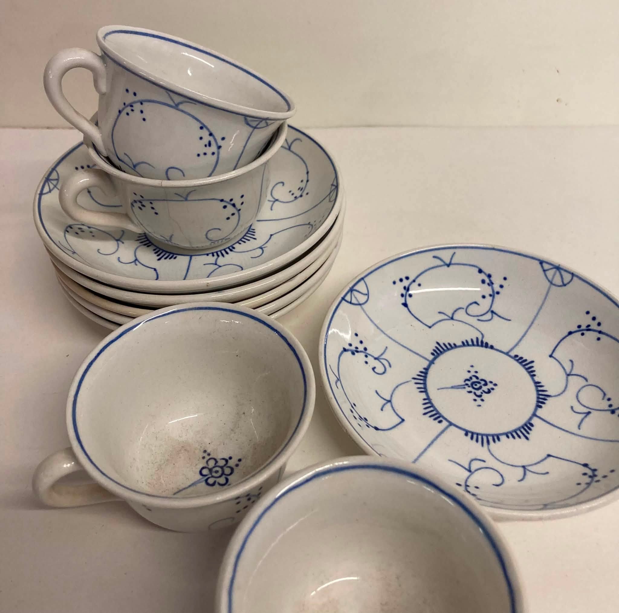 Vintage Villeroy Borc mocca kopper - Billede 3